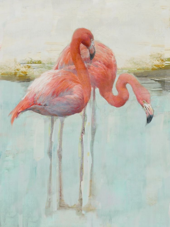 Picture of WADING FLAMINGO II