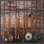 Picture of FISHING RODS ON WOOD
