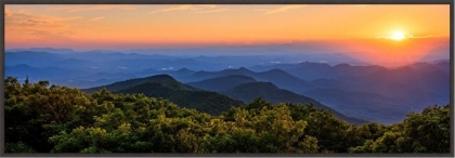 Picture of SUNSET OVER THE GEORGIA MOUNTAINS