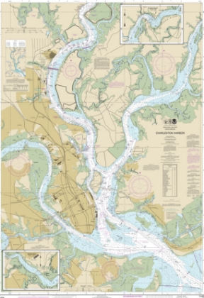 Picture of CHARLESTON HARBOR CHART 