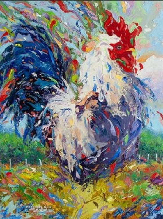 Picture of CONFETTI ROOSTER 