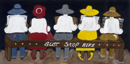 Picture of BUTT STOPS HERE 