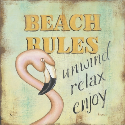 Picture of BEACH RULES