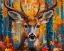 Picture of DEER IN THE FALL