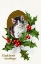 Picture of KITTEN WITH HOLLY
