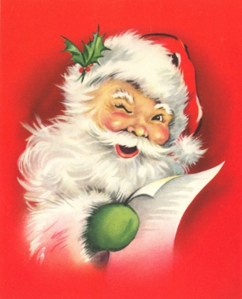 Picture of RED SANTA WINK