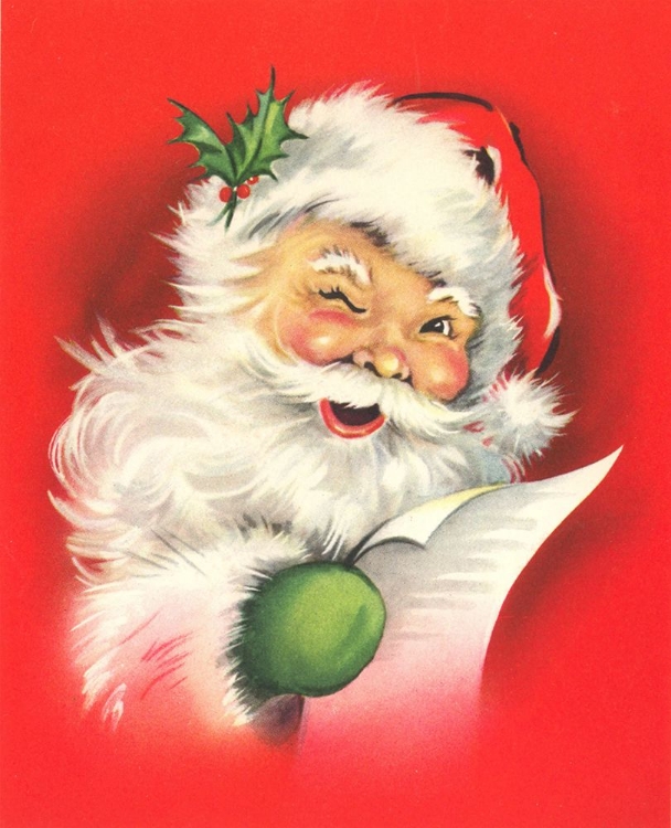 Picture of RED SANTA WINK