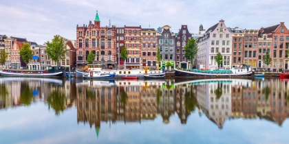 Picture of AMSTERDAM CANAL REFLECTIONS
