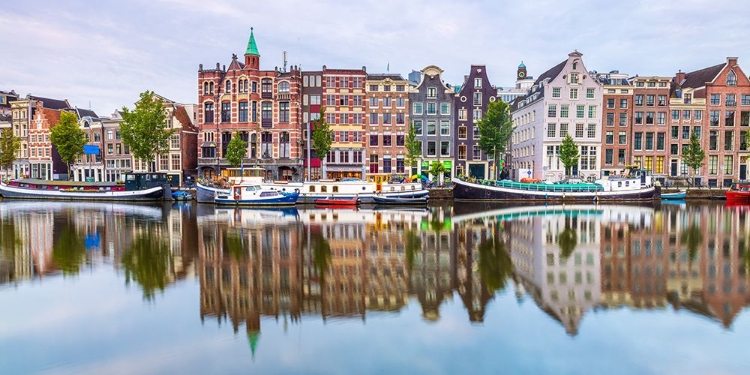 Picture of AMSTERDAM CANAL REFLECTIONS