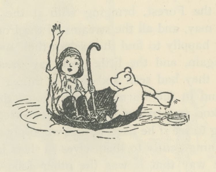 Picture of WINNIE-THE-POOH 1926 - BRAIN OF POOH