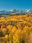 Picture of USA-COLORADO-QURAY DALLAS DIVIDE-SUNRISE ON THE MT SNAFFLES WITH AUTUMN COLORS