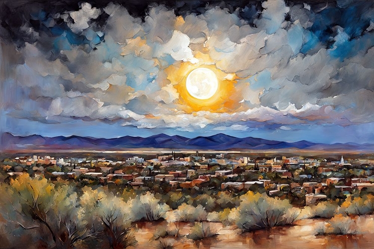 Picture of SUNLIT CITYSCAPE