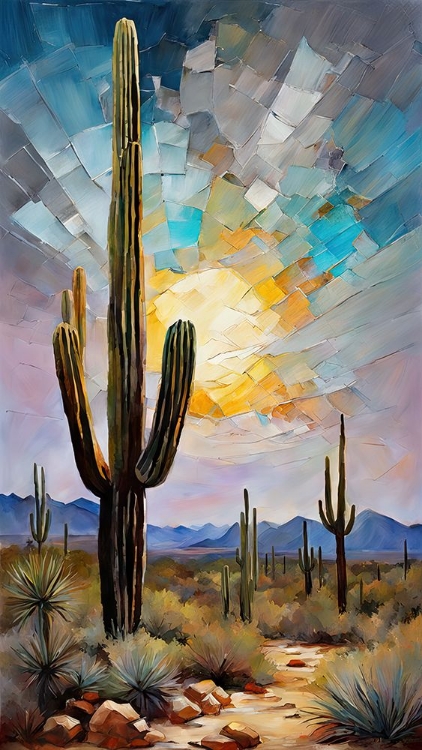 Picture of SUNSET DESERT