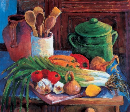 Picture of JUGS AND VEGETABLES II