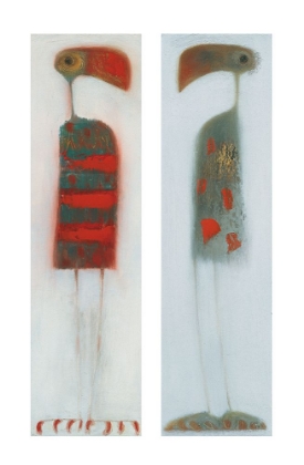 Picture of TWO BIRDS ABSTRACT II