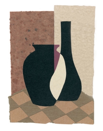 Picture of TWO VASE COLLAGE II