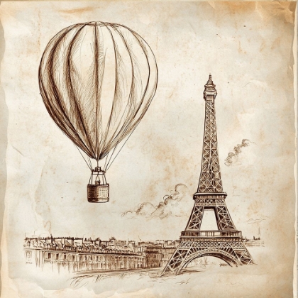 Picture of PARIS BALLOON I