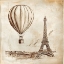 Picture of PARIS BALLOON I