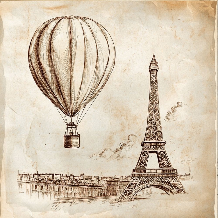 Picture of PARIS BALLOON I