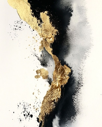 Picture of BLACK & GOLD I