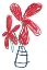 Picture of RED BLOOMS 1