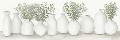 Picture of WHITE VASES STILL LIFE