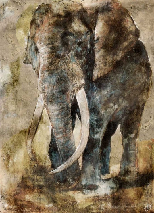 Picture of PEN AND INK ELEPHANT