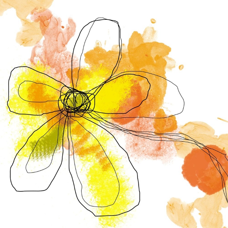 Picture of LIQUID YELLOW FLOWER