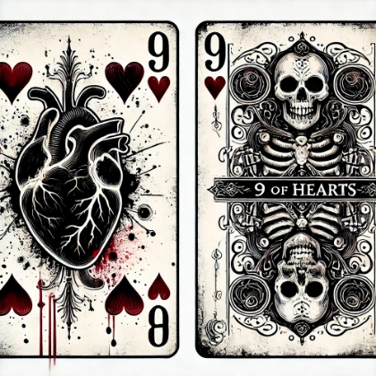 Picture of 9 OF HEARTS