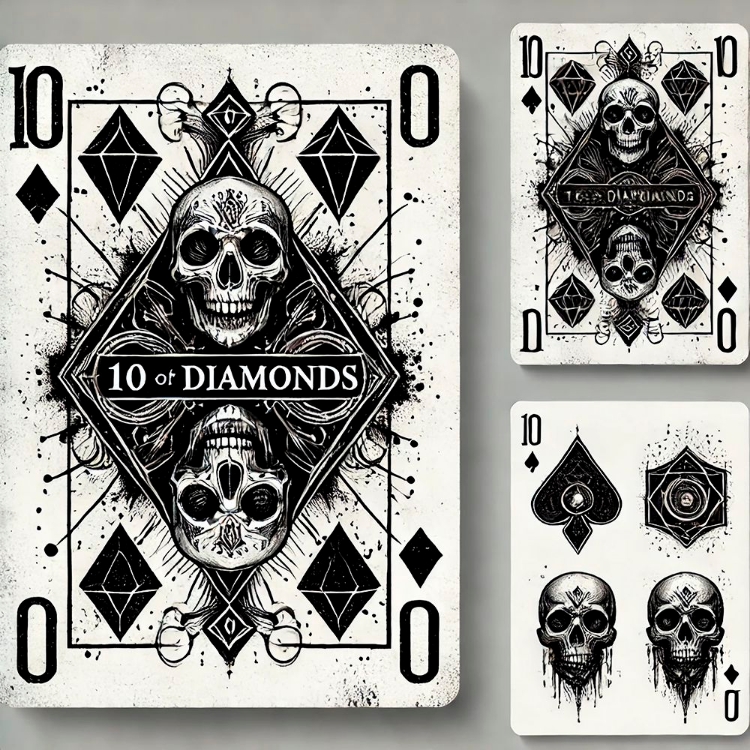 Picture of 10 OF DIAMONDS