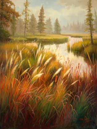 Picture of THE RIVER FINDS ITS WAY (V)