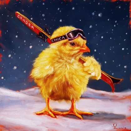Picture of CHICK WITH STICKS