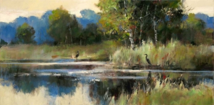 Picture of HERON LANDSCAPE PANEL