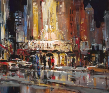 Picture of STREET SCENE ABSTRACT