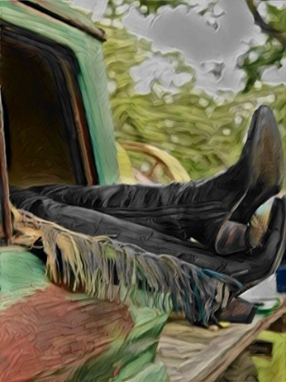 Picture of RELAX WITH MY BOOTS OUT