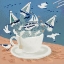 Picture of WHIMSICAL SAILBOAT 2