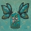 Picture of BUTTERFLIES AND CLOCHE