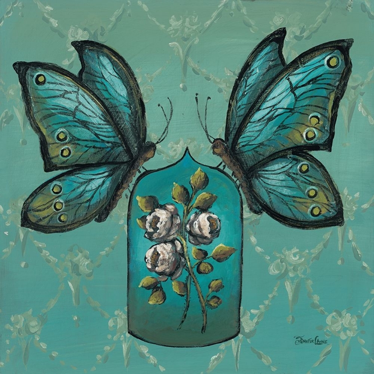 Picture of BUTTERFLIES AND CLOCHE