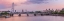Picture of EVENING VIEW OF LONDON CITY SKYLINE WITH RIVER THAMES