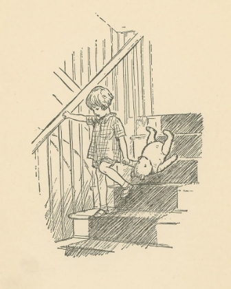 Picture of WINNIE-THE-POOH 1926 - DOWN THE STAIRS