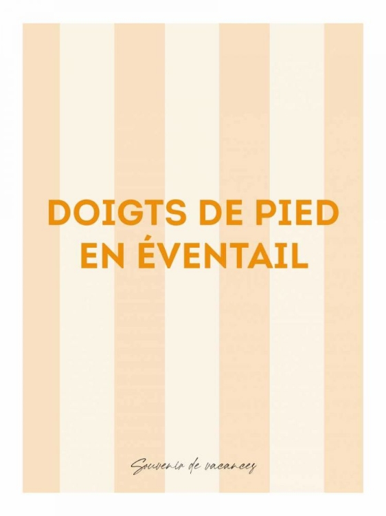 Picture of DOIGTS DE PIED EN EVENTAIL