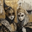 Picture of VENETIAN MASKS V
