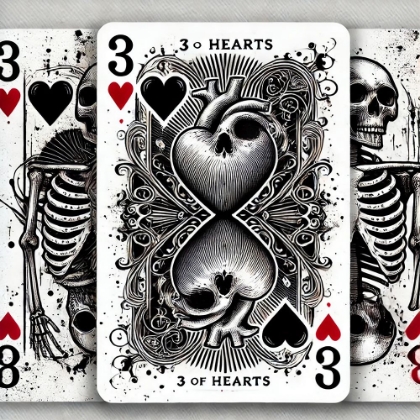 Picture of 3 OF HEARTS