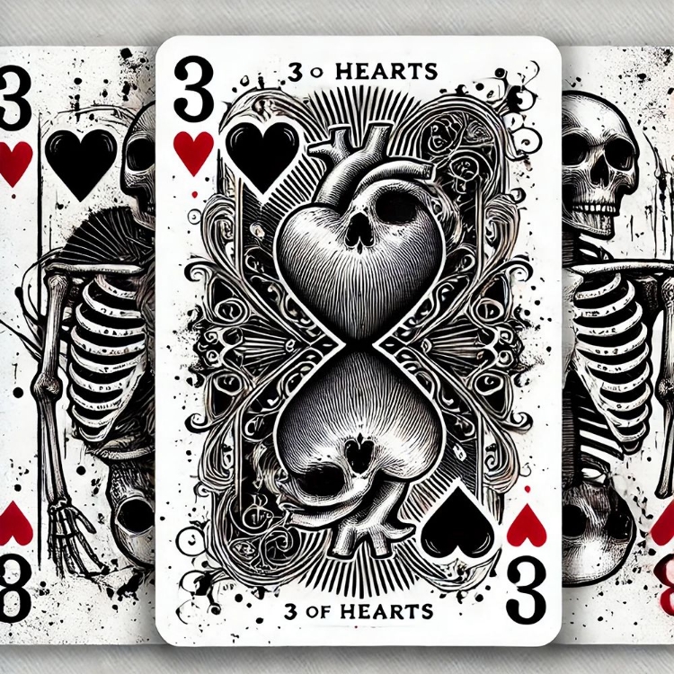 Picture of 3 OF HEARTS