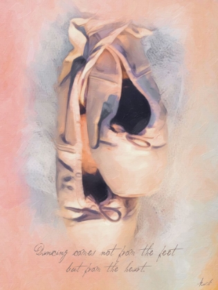 Picture of DANCING COMES NOT FROM THE HEART