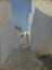 Picture of A MORROCAN STREET SCENE BY JOHN SINGER SARGENT