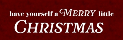 Picture of MERRY LITTLE CHRISTMAS DARK