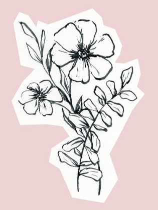 Picture of INK POPPIES SILHOUETTE 3