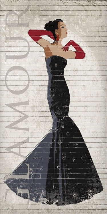Picture of BLACK DRESS GLAMOUR