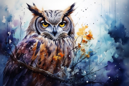 Picture of WILD LIFE OF PREDATORS IN WATERCOLOR 2